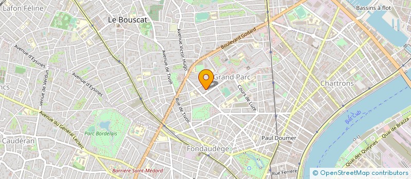 localisation de l'entreprise BK NETTOYAGE à BORDEAUX