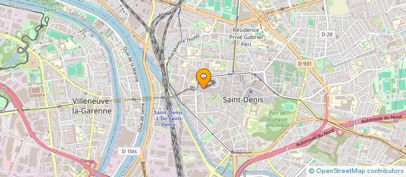 localisation de l'entreprise BK OPTIQUE à SAINT-DENIS