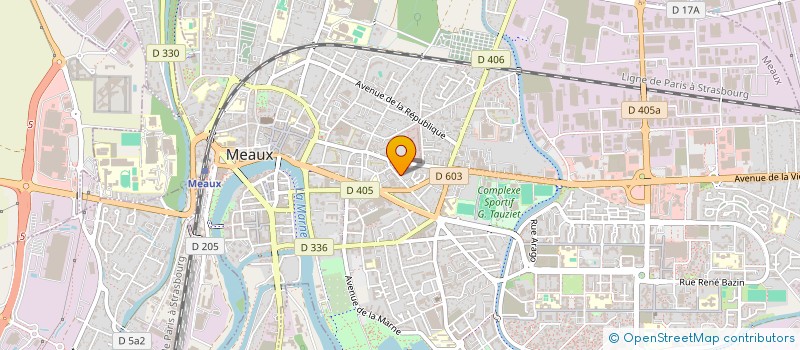 localisation de l'entreprise BK PRESTIGE à MEAUX