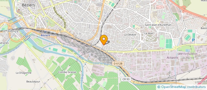 localisation de l'entreprise BK PRIVATE RIDES  BEZIERS