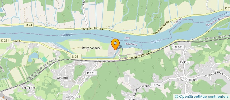 localisation de l'entreprise BK PRODUCTIONS  LAHONCE