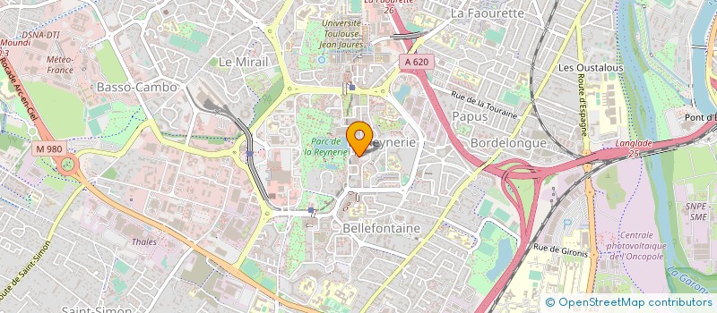 localisation de l'entreprise BK REVETEMENT à TOULOUSE