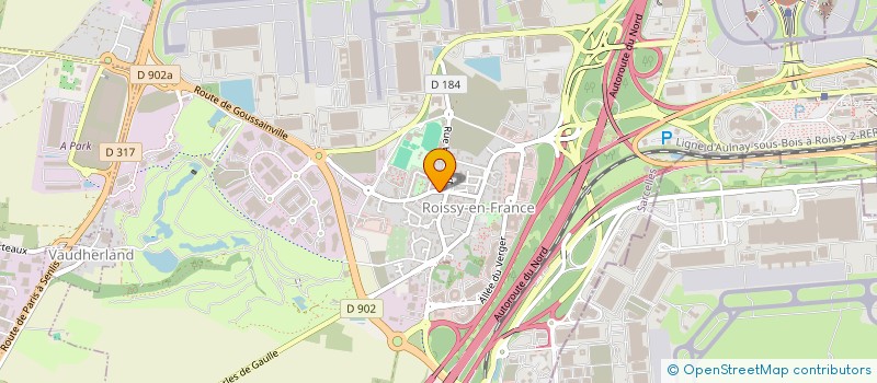 localisation de l'entreprise BK SERVICES  ROISSY-EN-FRANCE