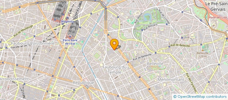 localisation de l'entreprise BK SERVICES  PARIS