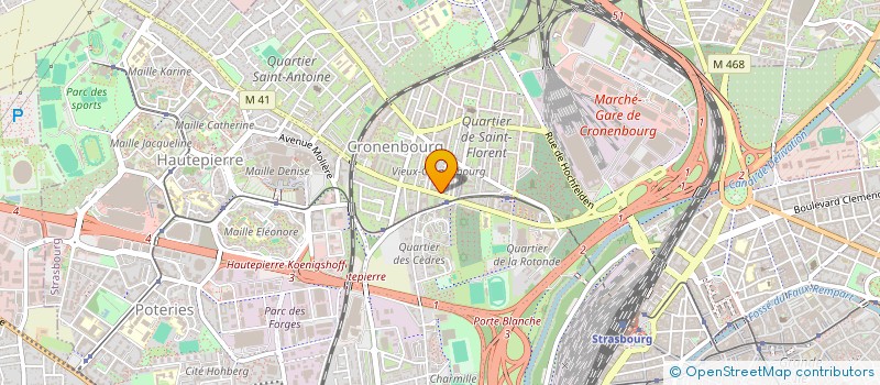 localisation de l'entreprise BK SOYSAL à STRASBOURG