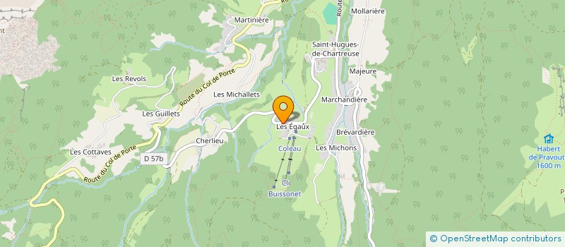 localisation de l'entreprise BK TEAM AMENAGEMENT  SAINT-PIERRE-DE-CHARTREUSE