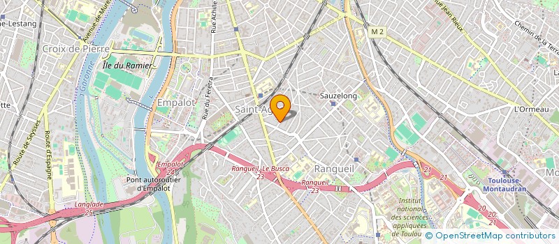 localisation de l'entreprise BK THAI FUSION à TOULOUSE