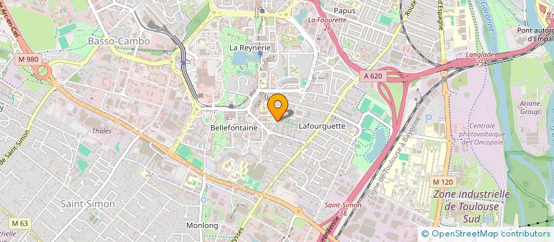 localisation de l'entreprise BK TRANSPORTS  TOULOUSE