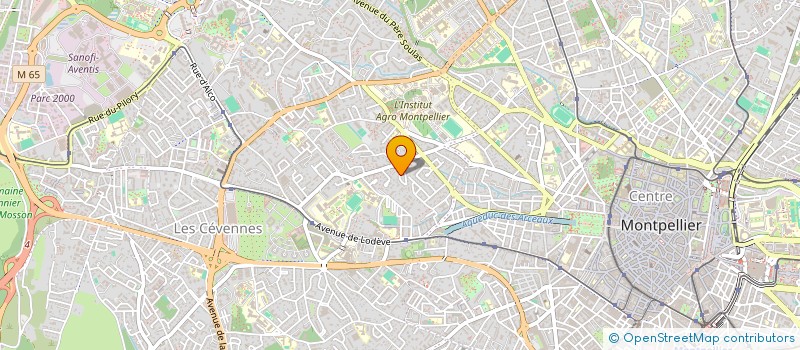 localisation de l'entreprise BK-WATT à MONTPELLIER