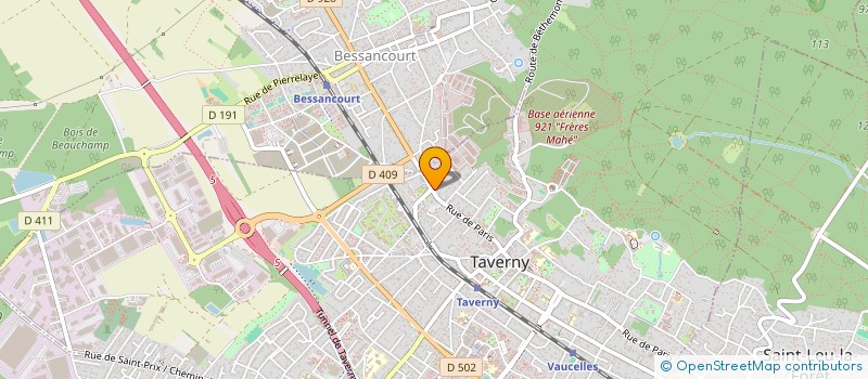 localisation de l'entreprise BK13 RAMONAGE à TAVERNY