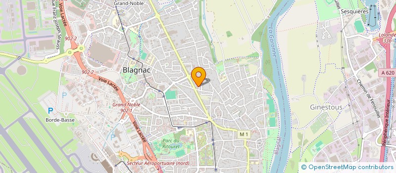localisation de l'entreprise BK2A à BLAGNAC