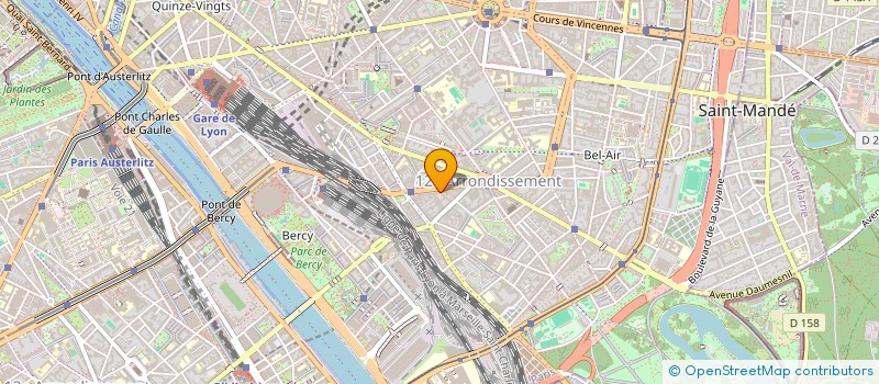 localisation de l'entreprise BK75 COIFFURE  PARIS