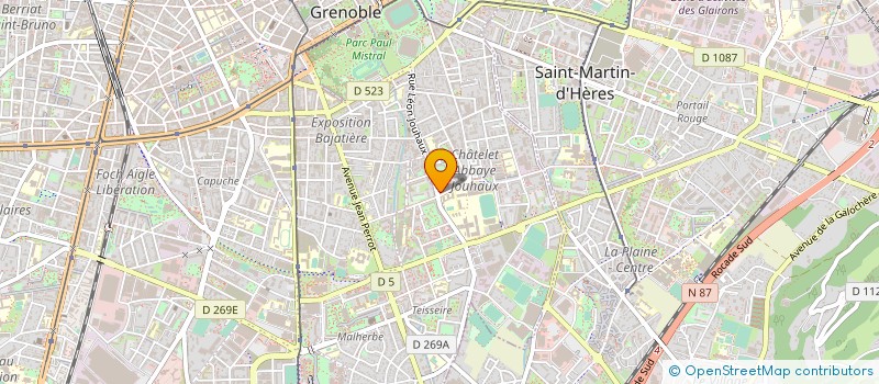 localisation de l'entreprise BKA à GRENOBLE