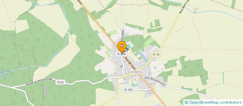 localisation de l'entreprise BKA CARS  CORBENY