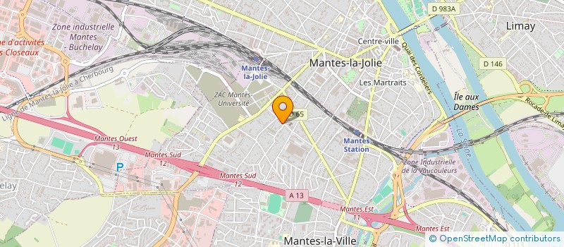 localisation de l'entreprise BKA IMMO  MANTES-LA-VILLE