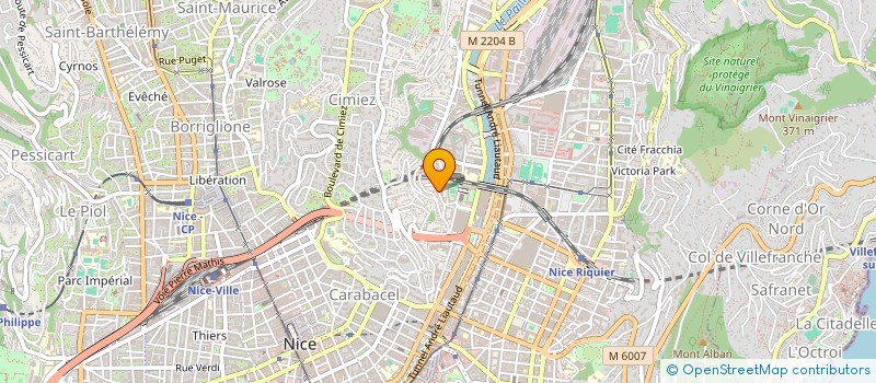 localisation de l'entreprise BKAIROS à NICE