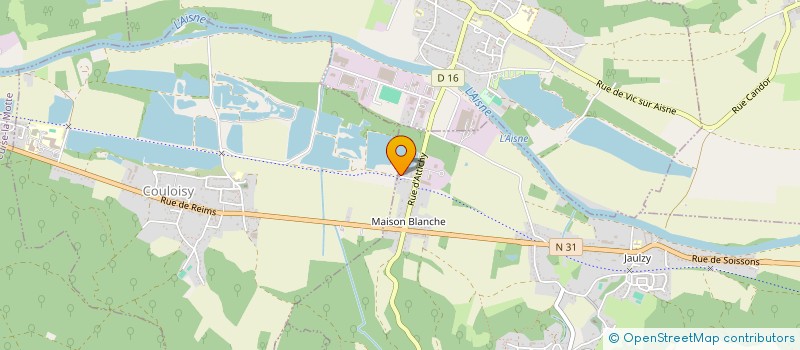 localisation de l'entreprise BKB  JAULZY