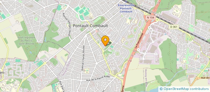 localisation de l'entreprise BKB CONSTRUCTION  PANTIN