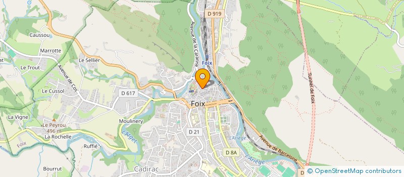 localisation de l'entreprise BKB FRANCE à FOIX