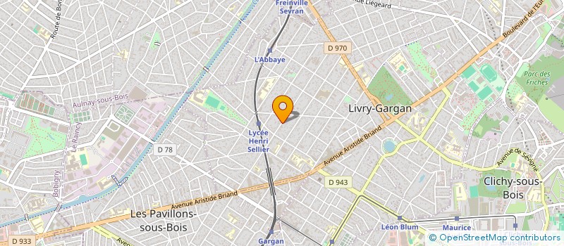 localisation de l'entreprise BKBAT à LIVRY-GARGAN