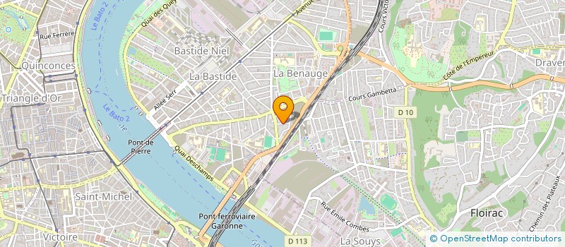 localisation de l'entreprise BKBS  BORDEAUX