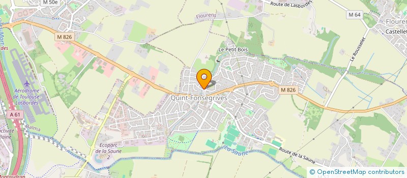 localisation de l'entreprise BKBZ  QUINT-FONSEGRIVES