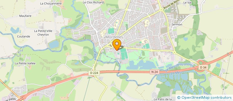 localisation de l'entreprise BKC 35  CINTRE