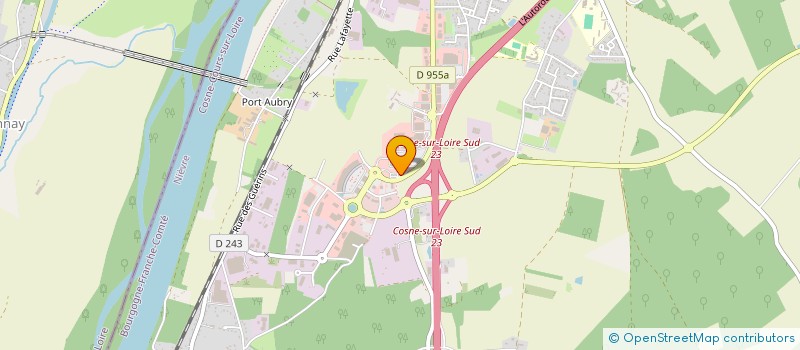 localisation de l'entreprise BKCSL à COSNE-COURS-SUR-LOIRE