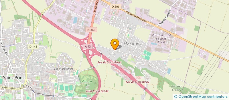 localisation de l'entreprise BKD  SAINT-PRIEST