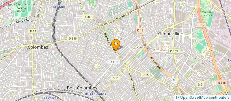localisation de l'entreprise BKE à ASNIERES-SUR-SEINE