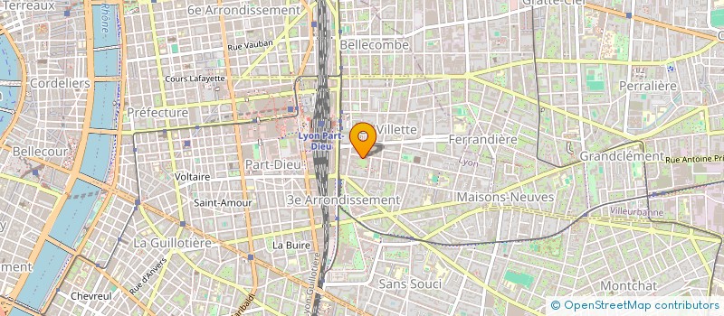 localisation de l'entreprise BKF BAT  LYON