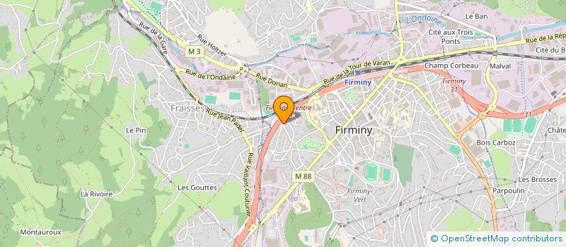 localisation de l'entreprise BKF CLERMONT  CLERMONT-FERRAND