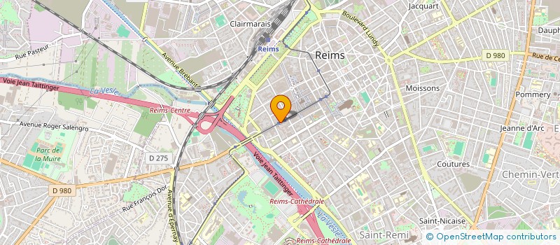 localisation de l'entreprise BKF REIMS  REIMS