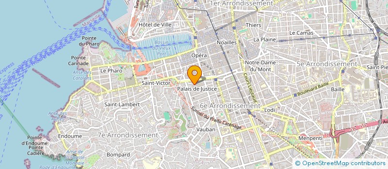 localisation de l'entreprise BKFS  MARSEILLE