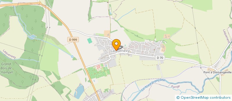 localisation de l'entreprise BKG  ARS LAQUENEXY