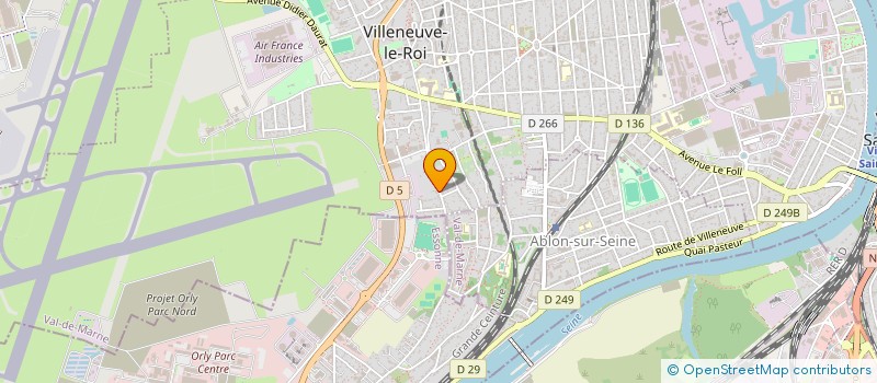 localisation de l'entreprise BKH CONSEIL à VILLENEUVE-LE-ROI
