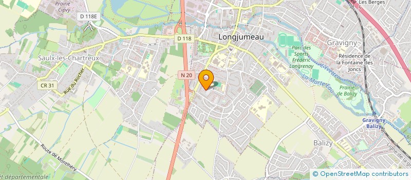 localisation de l'entreprise BKH TRANSPORTS à LONGJUMEAU