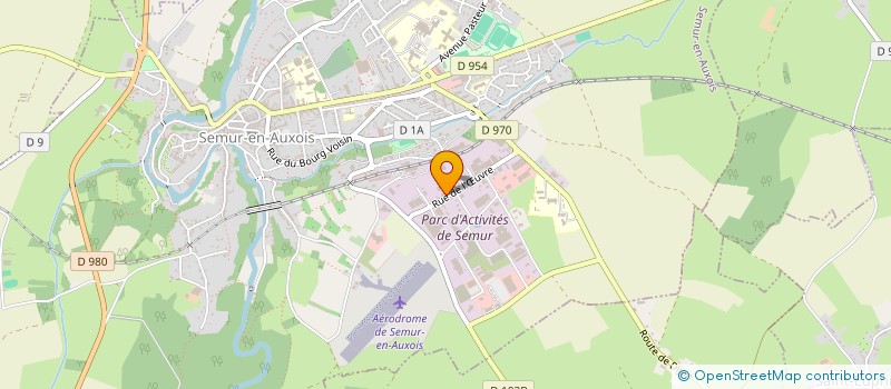 localisation de l'entreprise BKKB à SEMUR-EN-AUXOIS