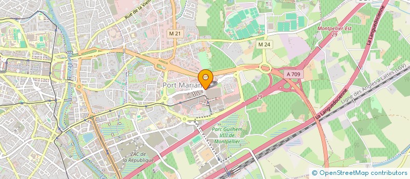 localisation de l'entreprise BKL à MONTPELLIER