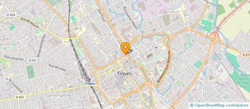 localisation de l'entreprise BKL AUDIT à TROYES