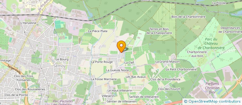 localisation de l'entreprise BKM COURTAGE à SEMOY