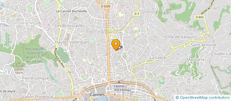 localisation de l'entreprise BKM HOLDING  CANNES