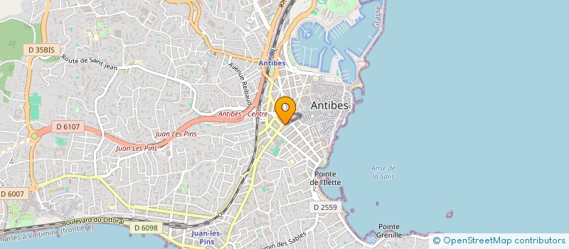 localisation de l'entreprise BKM RENOV à ANTIBES