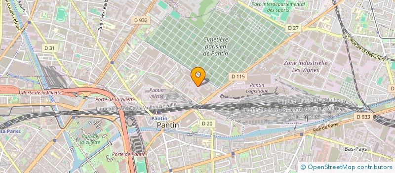 localisation de l'entreprise BKM TRANSPORT à DRANCY
