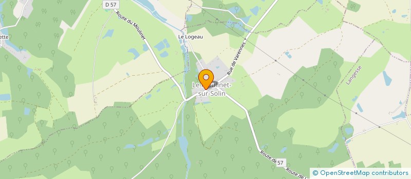 localisation de l'entreprise BKMG INVESTISSEMENTS à LE MOULINET-SUR-SOLIN