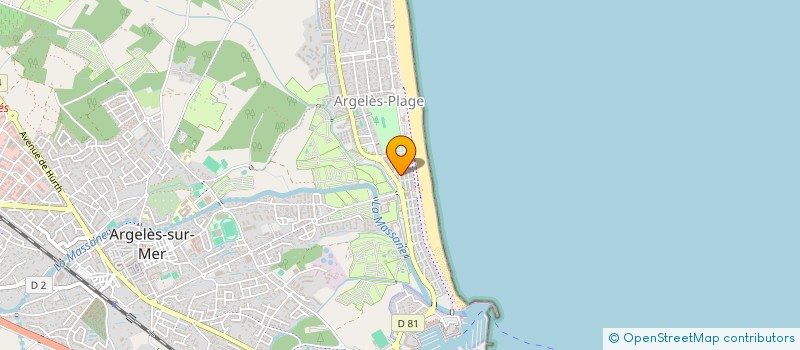 localisation de l'entreprise BKMK à ARGELES-SUR-MER