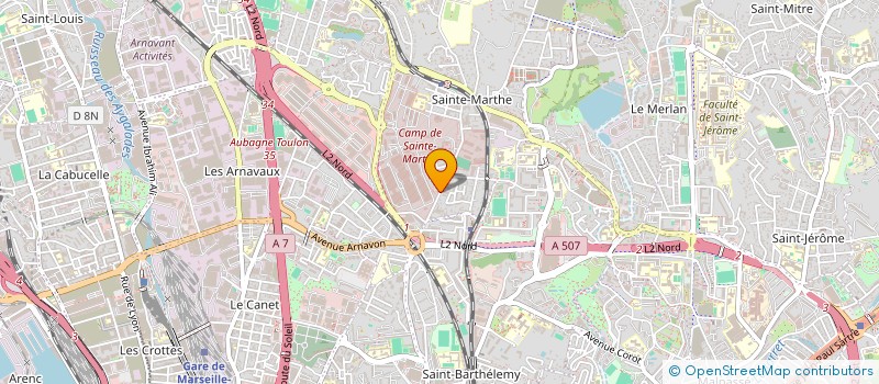 localisation de l'entreprise BKMS à MARSEILLE