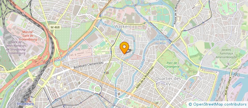 localisation de l'entreprise BKN à STRASBOURG