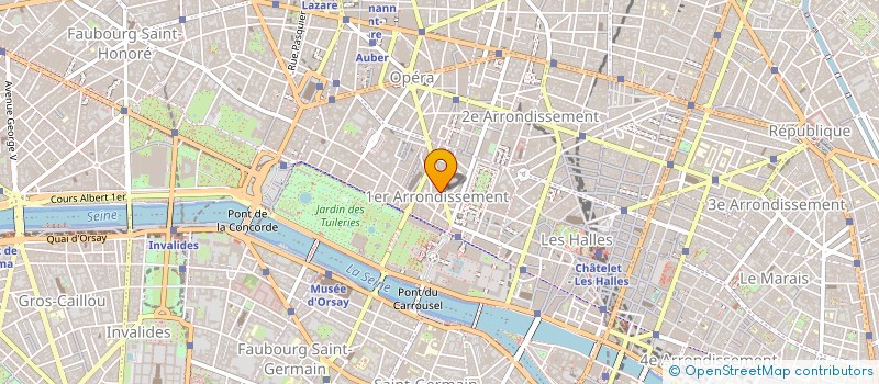 localisation de l'entreprise BKN TELEVISION SALES SAS  PARIS