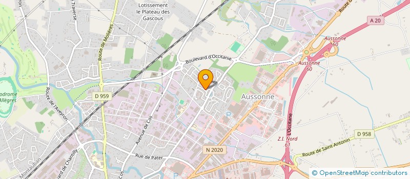 localisation de l'entreprise BKPLAC à MONTAUBAN